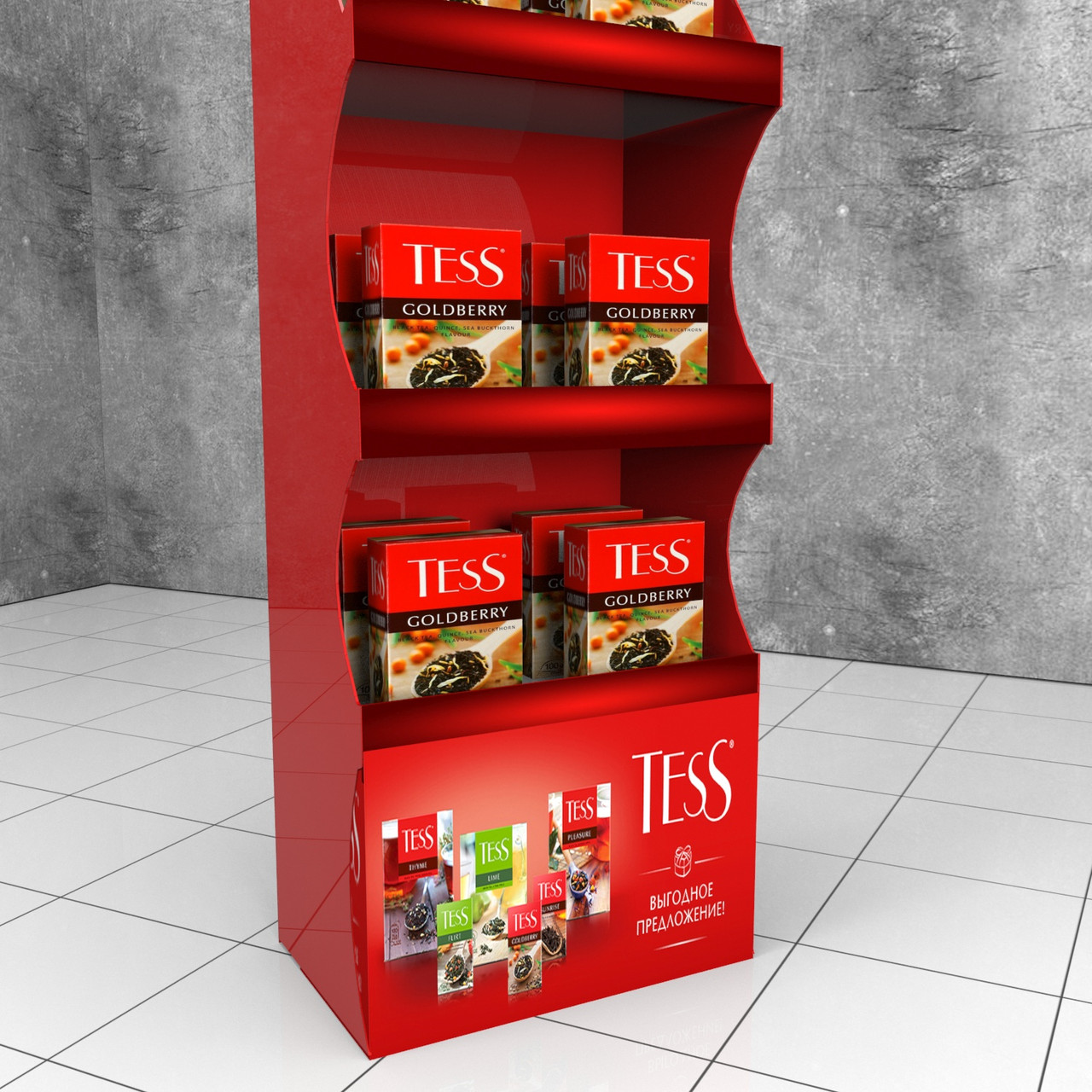 Торговая мебель для чая TESS - фото 4 - id-p841176765