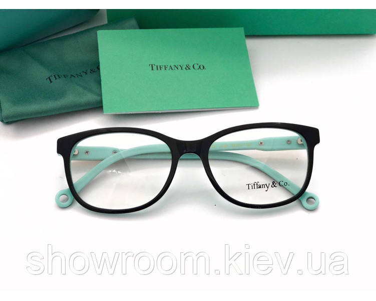 Жіноча пластикова оправа в стилі Tiffany 5145 блакитна