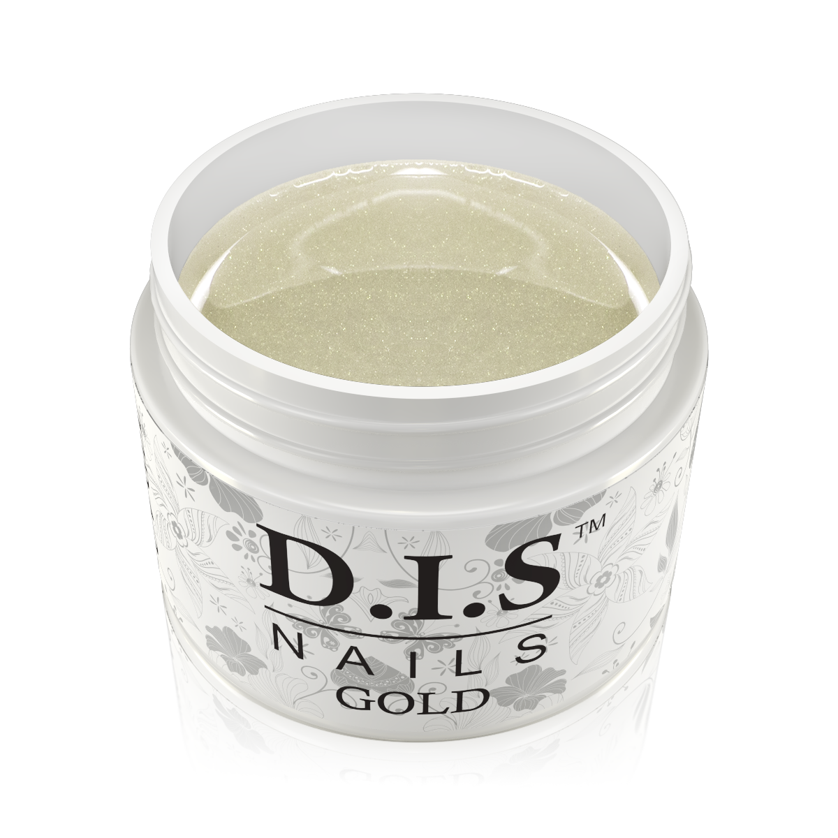 Однофазний гель D.I.S Nails Gold (золото) 30 г.
