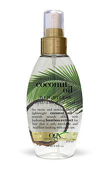 Зволожувальний міст для волосся з кокосовою олією OGX Nourishing Coconut Oil Weightless Hydrating Mist 118 мл