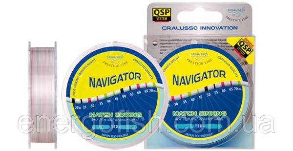 Жилка Cralusso Navigator Match Sinking 150м 0.18мм 3.31кг (2076)