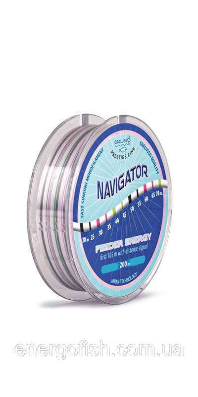 Жилка Cralusso Navigator Feeder Energy Sinking 200м 0.2мм 5.5кг (2077), фото 1