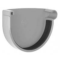 Заглушка ринви RainWay лев. 130 біла