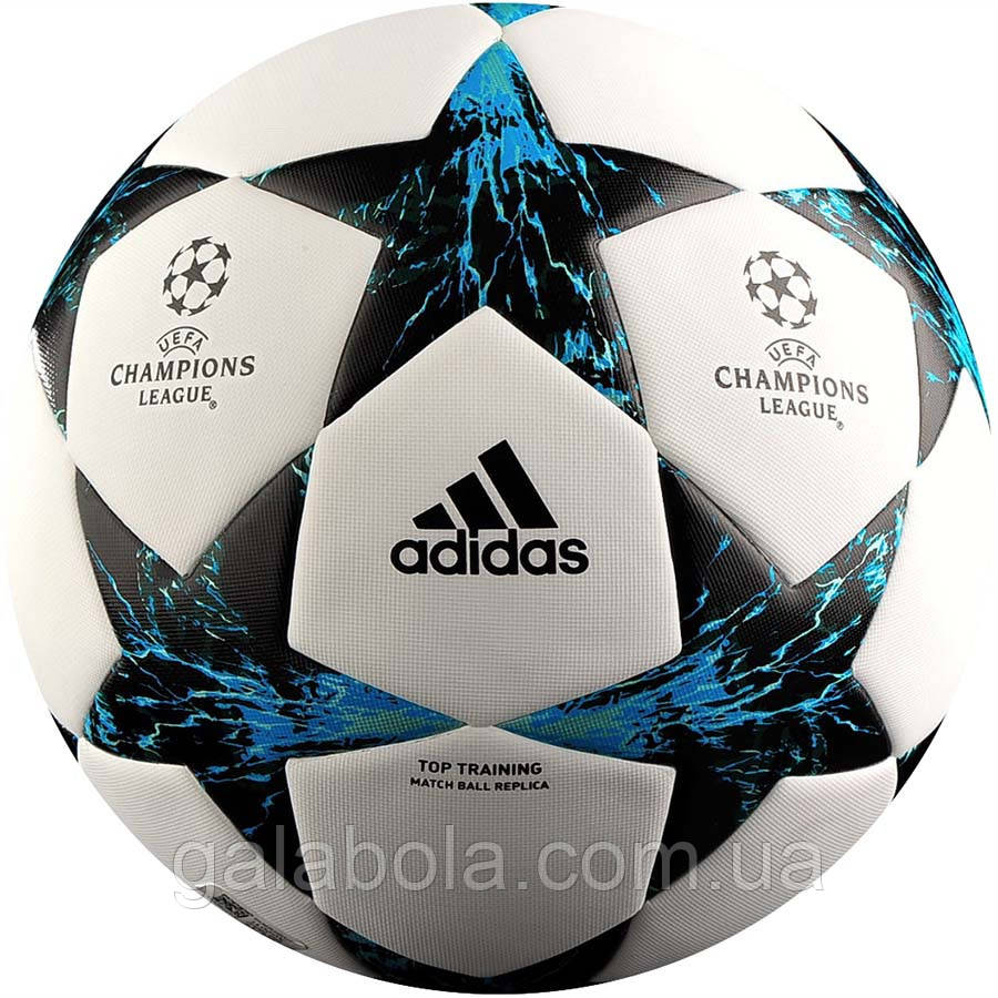 М'яч футбольний для дітей ADIDAS FINALE 17 TOP TRAINING BQ1852 (розмір 4), фото 1