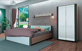 Комплект в спальню з ДСП та МДФ New York Blonski 1
