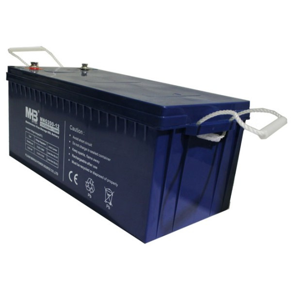 Акумулятор гелевий 200 А·год 12 В, GEL, модель-MNG200-12, MHB battery