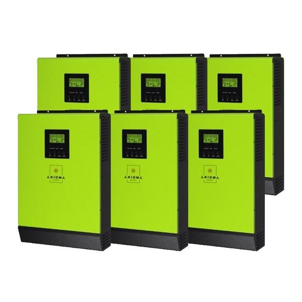 AXIOMA energy Мережевий сонячний інвертор із резервною функцією 18 кВт, 220 В, (ISGRID 3000 — 6 шт. в паралельно), фото 1