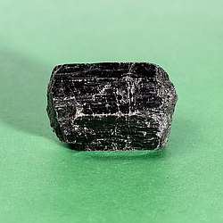 Шерл чорний турмалін, 50 г, зріз мінералу, 005ФШ