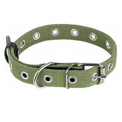 Нашийник брезентовий безрозмірний Collar, 2.5 см х 53 см