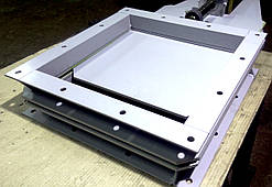 Затвор шиберний ручний, ножовий 500х500, (ЗШР-500)