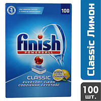 Таблетки для посудомийних машин Finish Classic Лимон, 100 шт.