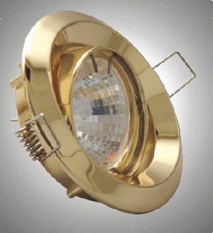 Точечный светильник поворотный BRILUM DL-4 золотистый - фото 6 - id-p6327957