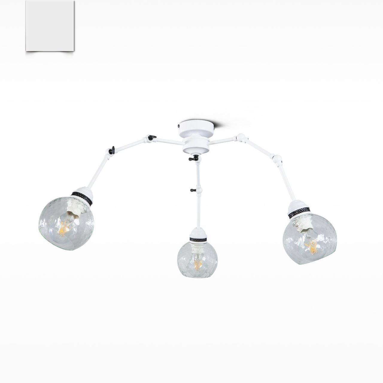 Люстра трансформер металева в зал, спальню, кафе, кабінет в стилі лофт, фото 1