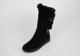 Напівчоботи Red Queen 5081 34 Чорні замші, фото 5