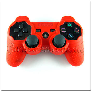 Силіконовий чохол для джойстика PS3 (Red)