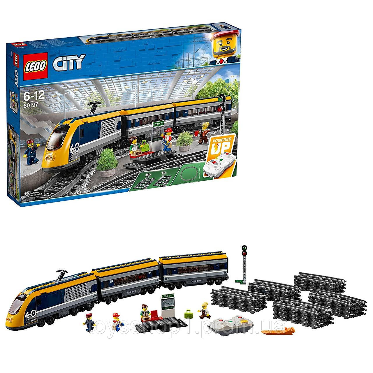 Lego city 2025 electric train