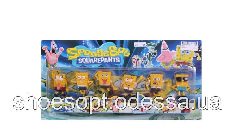 Набір фігурок мультгерої Губка Боб Спанч Боб, фото 1