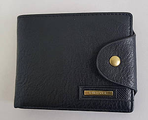 Чоловічий чорний гаманець «Piroyce»