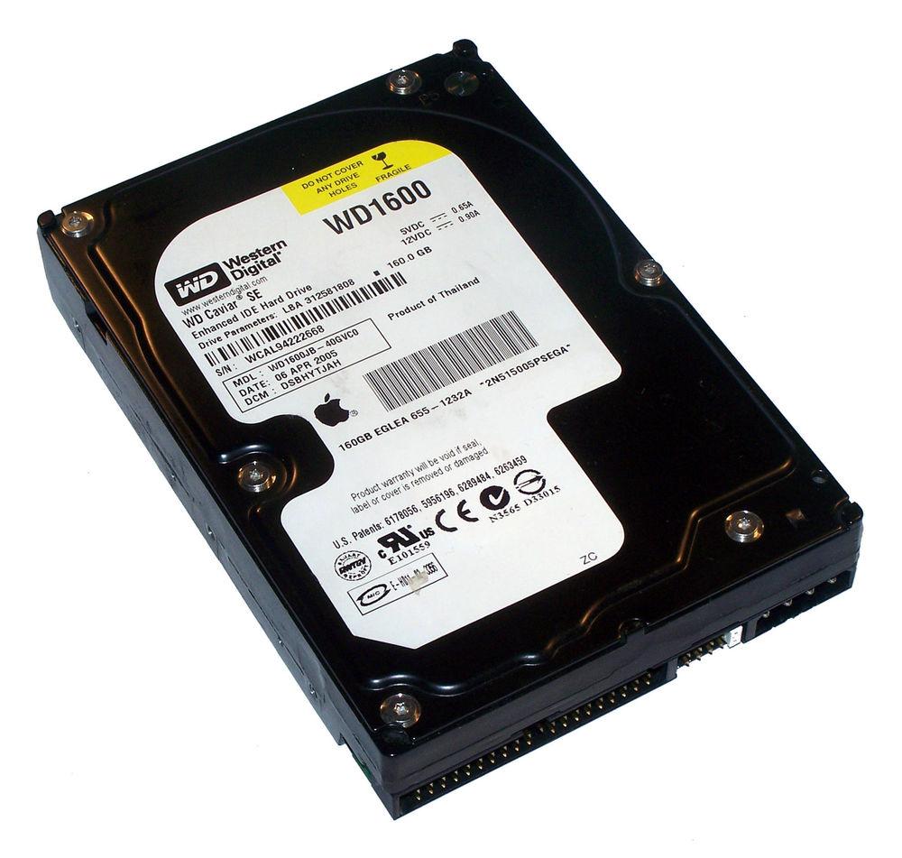 Жесткий диск Western Digital Caviar SE 160GB 7200rpm (WD1600JB) 3.5" IDE