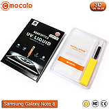 Захисне скло Mocolo Samsung Galaxy Note 8 Nano Optics UV Liquid Tempered Glass 3D (Clear), фото 2