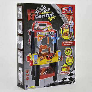 Набір інструментів 2 в 1, стіл/візок, 50 предметів