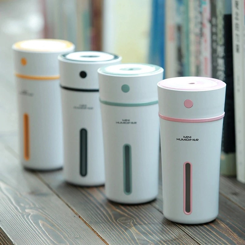Зволожувач і нічник 2 в 1 Mini Humidifier