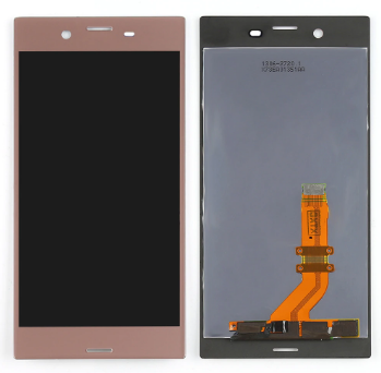 Дисплей (екран) для Sony F8331 Xperia XZ/F8332 + тачскрін, рожевий, оригінал