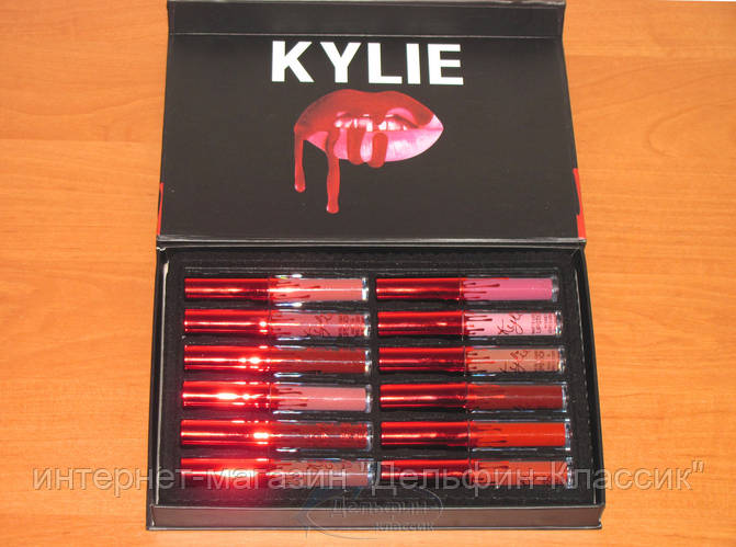 Помада Kylie short lip набор жидких матовых помад 12в1 (ID#841756023 ...