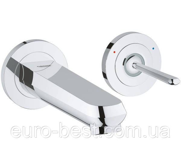 Змішувач для раковини настінний Grohe Eurodisc Joy 19968000, фото 1