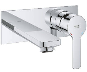 Змішувач для умивальника настінний Grohe Lineare M 19409001
