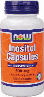 Інозитол Now Foods Inositol 500 mg 100 Caps