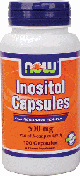 Инозитол Now Foods Inositol 500 mg 100 Caps