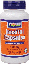 Інозитол Now Foods Inositol 500 mg 100 Caps