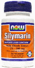 Силімарин Now Foods Silymarin 300 mg 50 Veggie Caps