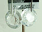 Біжутерія Swarovski, сережки з круглими кристалами оптом. 28, фото 6