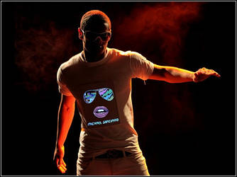 LED-панель на футболку з еквалайзером (4 різновиди)