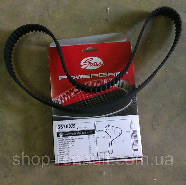 Купить Ремень ГРМ 1.5DCI Gates PowerGrip 5578XS OEM 8200344791 ...