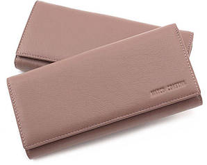 Шкіряний великий гаманець із блоком під картки Marco Coverna (16274)