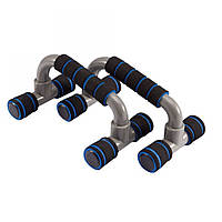 Упоры для отжимания LiveUp Plastic Push Up Bar, пластиковые, набор 2 шт., LS3164E