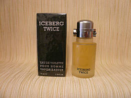 Iceberg — Iceberg Twice For Men (1995) — Туалетна вода 75 мл- Вінтаж, перший випуск, формула аромату 1995 року