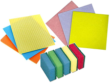 Мочалки, скребки, ганчір'я