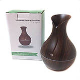 Зволожувач повітря аромадиффузор LR053 KJR-036, темне дерево, фото 2
