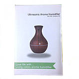 Зволожувач повітря аромадиффузор LR053 KJR-036, темне дерево, фото 4