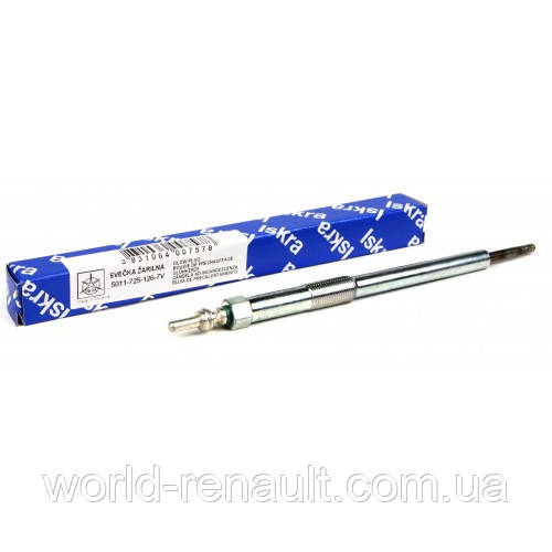 ISKRA 11 725 126 — Свічки накала на Рено Трафік II 2.0dci M9R c 2006г.