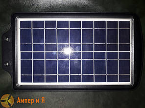 Автономна сонячна система освітлення з датчиком руху LED-NGS-60 30 W 6500 K 3000 lm IP65, фото 3