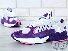 Женские кроссовки Adidas Yung-1 Frieza White/Purple D97048, фото 3