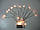 Гірлянда Xmas WW на батарейках 30 світлодіодів, помаранчева, фото 4