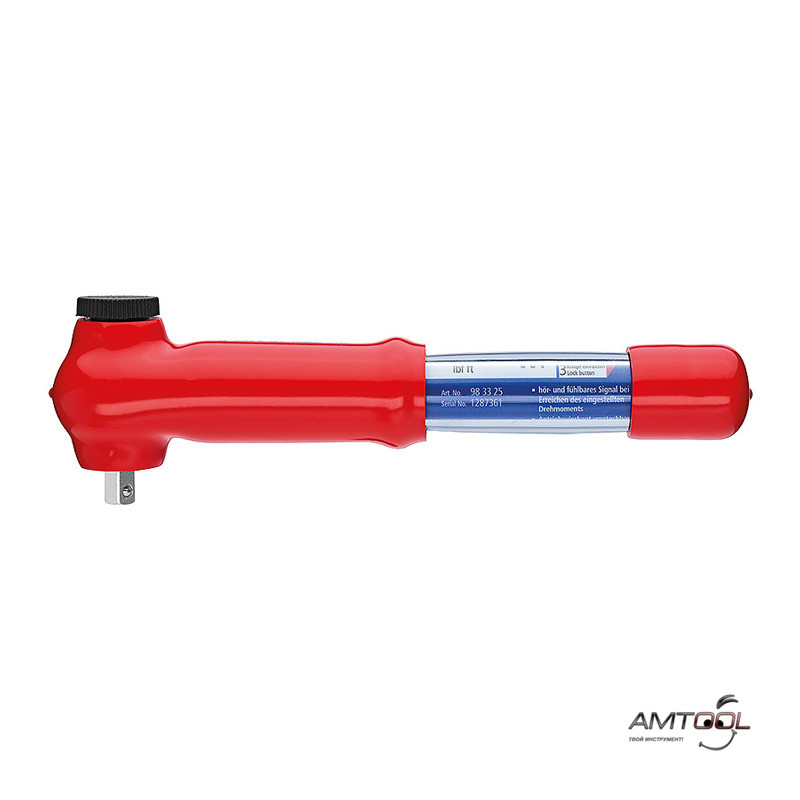 Ключ динамометричний 5-25 Нм, 3/8" — Knipex 98 33 25