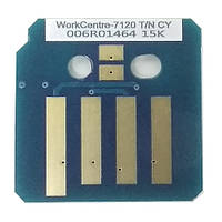 Чип Синій картридж Xerox WC 7120/7125/7220/7225 15к Smart chip Cyan (006R01464) H&B