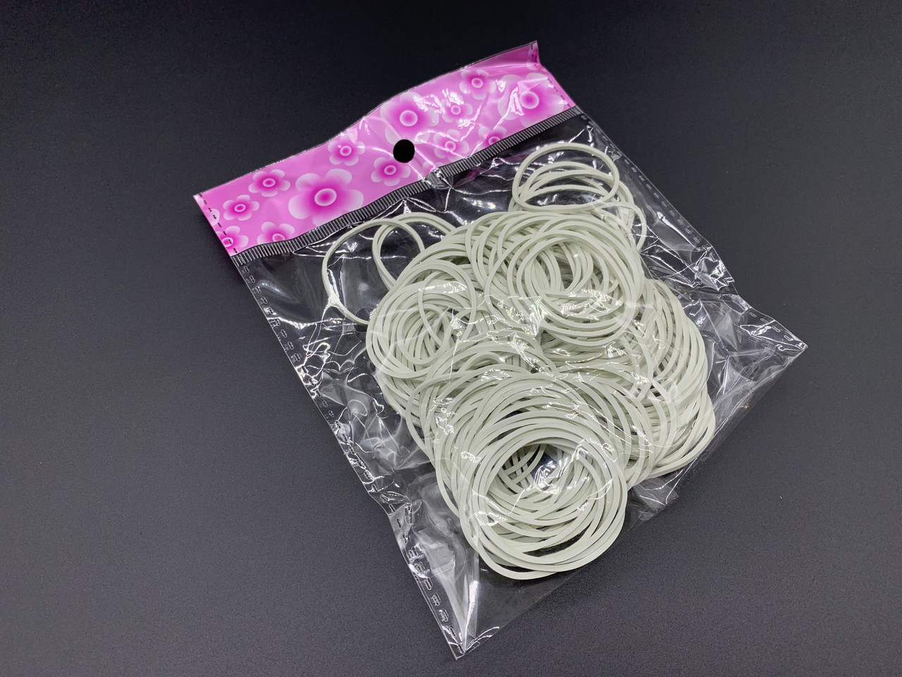 Резинки для банкнот канцелярские силиконовые 32 мм белые 50 грамм в ...